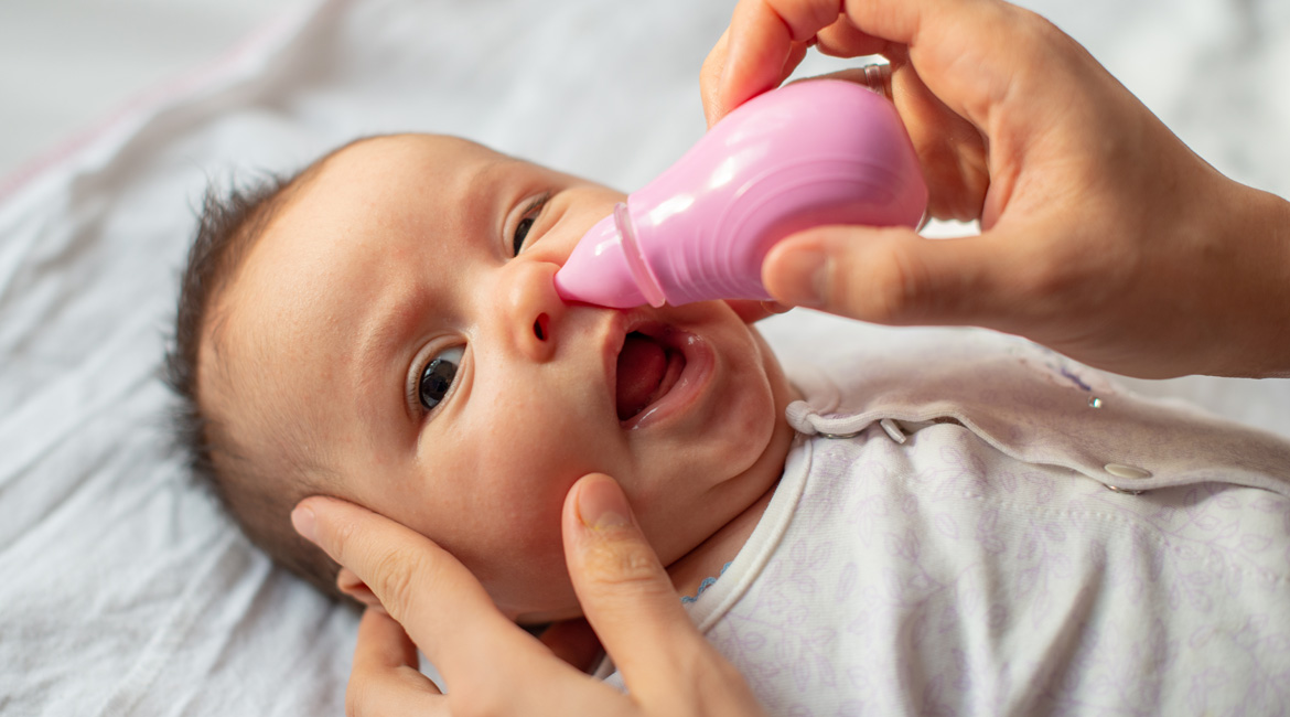 Začepljen nos kod dojenčadi