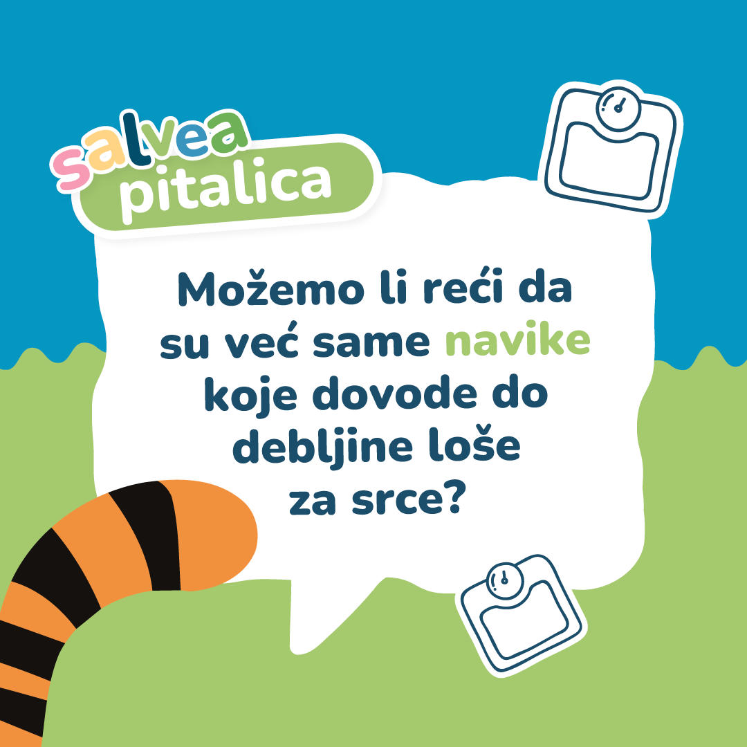 Možemo li reći da su već same navike koje vode do debljine loše za srce