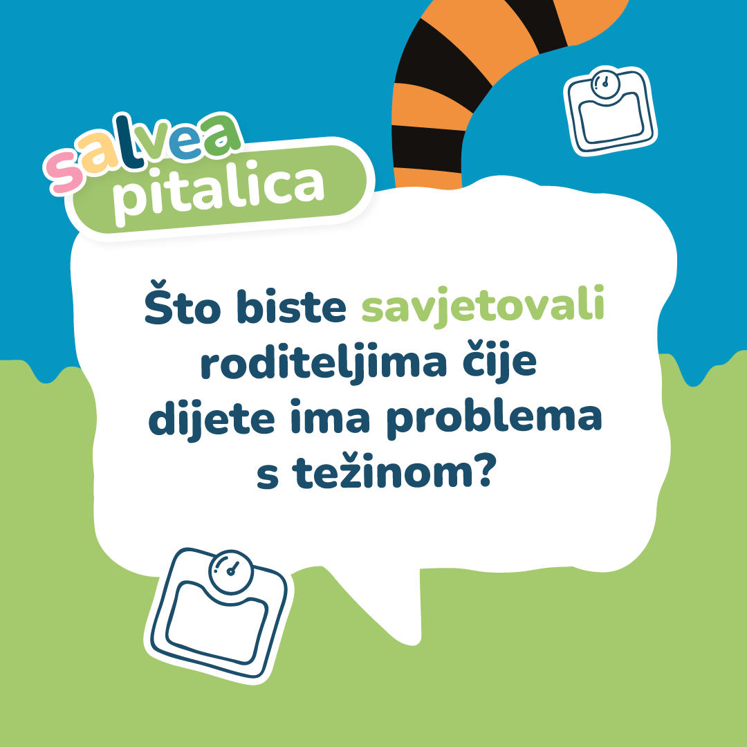 Što biste savjetovali roditeljima čije dijete ima problema s težinom