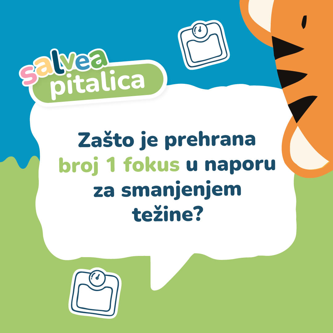 Zašto je prehrana broj 1 fokus u naporu za smanjenjem težine